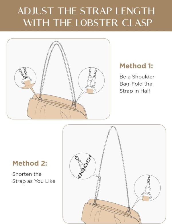 SWEETV Dressy Vegan Leather Clutch Purse for Women Formal, S...