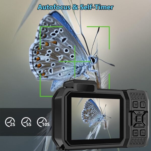 UHD 8K Underwater Camera, 70MP 33FT WiFi Waterproof Digital ...