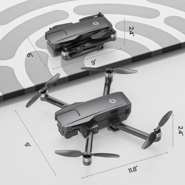 71diuQeTNoL._AC_SL1500_.jpg Holy Stone HS720G 2-Axis Gimbal Drones with 4K EIS Camera, 2 Batteries 52-Min Flight Time, Brushless Motors, GPS Auto Return, Video Transmission, Mini Foldable Drone for Beginners Adults