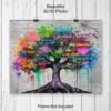 Inspirational Tree of Life Wall Art - Home Office Gifts for ...