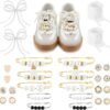 28PCS Shoe Charms for Sneakers,Shoe Lace Charms for Women, S...