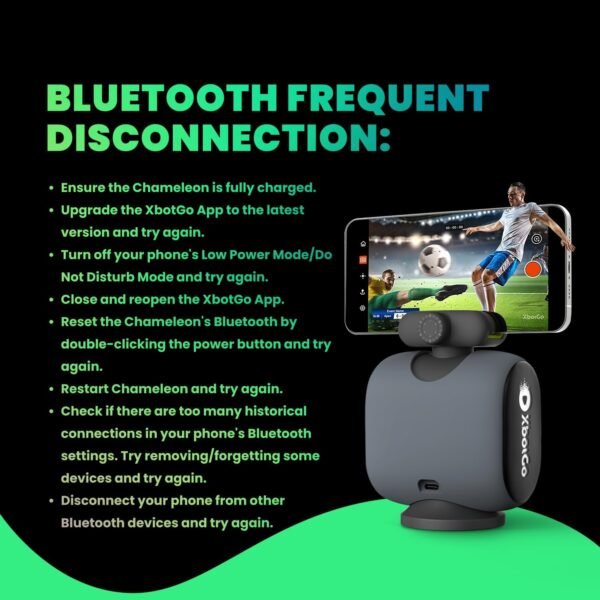 Chameleon AI Auto Sports Action Camera - 4K 60FPS Soccer Cam...