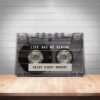 Inspirational Wall Art - Retro Cassette Tape Canvas Print Li...
