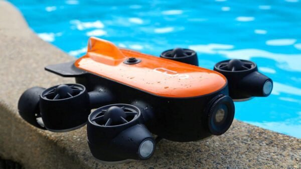 71plTG-Ba7L._AC_SL1500_.jpg 150M Tether Titan Professional Underwater Drone ROV AUV Robot with 4K UHD Action Camera Remote Control Real-time Steaming Undersea Detection for Viewing, Recording, Fishing, Salvage Work (150M Titan)