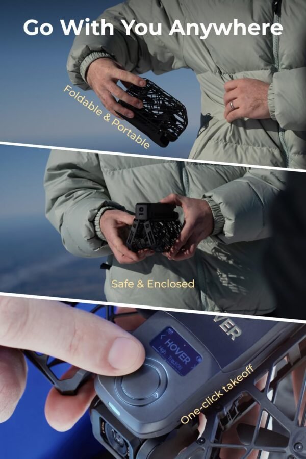 71qUDsCR5L._AC_SL1500_.jpg X1 PROMAX 8K Action Flying Camera, Foldable Drone with Camera with 42 KM/H Follow Speed, 10+ Fully Automatic Flight Modes, Fly Anywhere with OmniTerrain, SmoothCapture 2.0(Basic Combo)