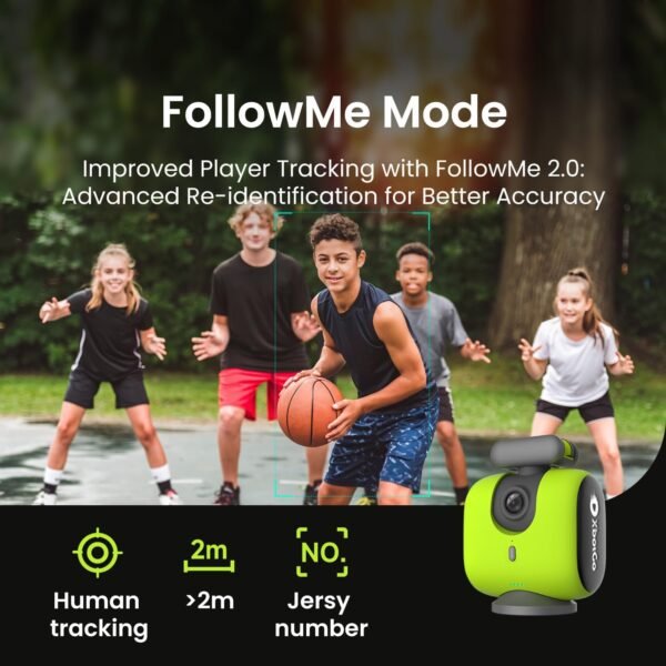 Chameleon AI Auto Sports Action Camera - 4K 60FPS Soccer Cam...