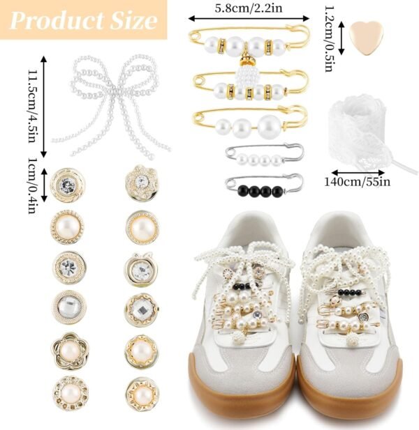 28PCS Shoe Charms for Sneakers,Shoe Lace Charms for Women, S...