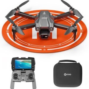 Contixo F25 GPS Drone with 4.3" HD Screen Remote, 1080p Camera, Follow Me, Waypoint, Orbit Mode, Brushless Motors, Up to 16 Min Flight Time, 600 Ft Range, GPS + Glonass Positioning