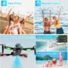 Drone with Camera 1080P for Adults,Mini Drone with Brushless Motor,2 Batteries,One Key Take Off/Land,360 Flips, Waypoint Fly, Altitude Hold,Foldable Drone for Beginners