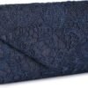 UBORSE Evening Bag Lace Clutch Purse for Women Formal Elegan...