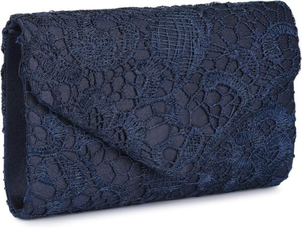 UBORSE Evening Bag Lace Clutch Purse for Women Formal Elegan...