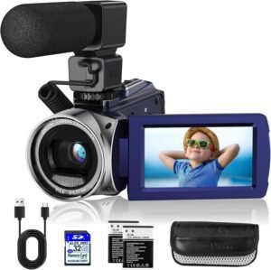 Video Camera Camcorder FHD 1080P 36MP YouTube Vlogging Camer... Video Camera Camcorder FHD 1080P 36MP YouTube Vlogging Camer...