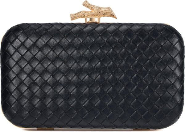 Clutch Purses for Women Evening/Wedding Chic Woven Bag Forma...