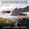 815Checpy0L._AC_SL1500_.jpg BEZGAR BD901 Drones with Camera for Adults 4K Long Range - Foldable Mini Drone with 4K Video, 3-Axis Gimbal, 3KM Transmission, 23 Mins Flight Time, Return To Home, Follow Me, Hobby RC Quadcopters