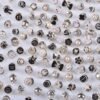 Charms for Socks 120pcs Random Pearl Brooch Buttons Rhinesto...