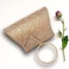 Crystal Clutch Purses Bride and Bridesmaid Handbag Elegant W...