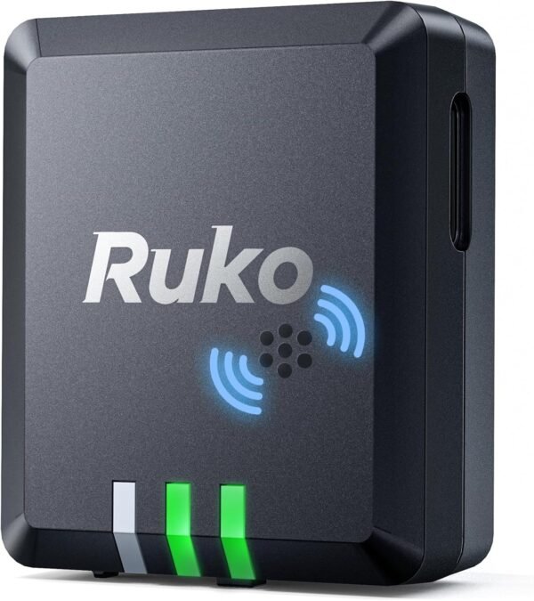 Ruko R111S RC Aircraft GPS Tracker/Finder with Beeper, Light Weight RID Module with Buzzer for FAA Regulation, Spare Part for FPV Drone, FAA Compliant Remote ID Module for Drone, 3 Hours Battery Time