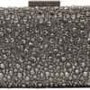 Long Rhinestone Box Evening Bag Women Formal Gathering Party...