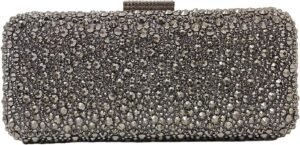 Long Rhinestone Box Evening Bag Women Formal Gathering Party... Long Rhinestone Box Evening Bag Women Formal Gathering Party...