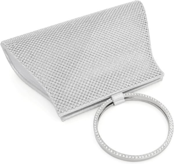 Crystal Clutch Purses Bride and Bridesmaid Handbag Elegant W...