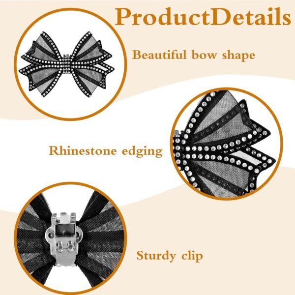 2 Pair of Shoe Clips Shoes Shoe Clips for Women's Dress Shoe...