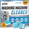 Washing Machine Cleaner Descaler 24 Pack - Deep Cleaning Tab...