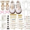 72 Pcs Sneaker Charms, Shoelace Charms For Sneakers, Pearl R...