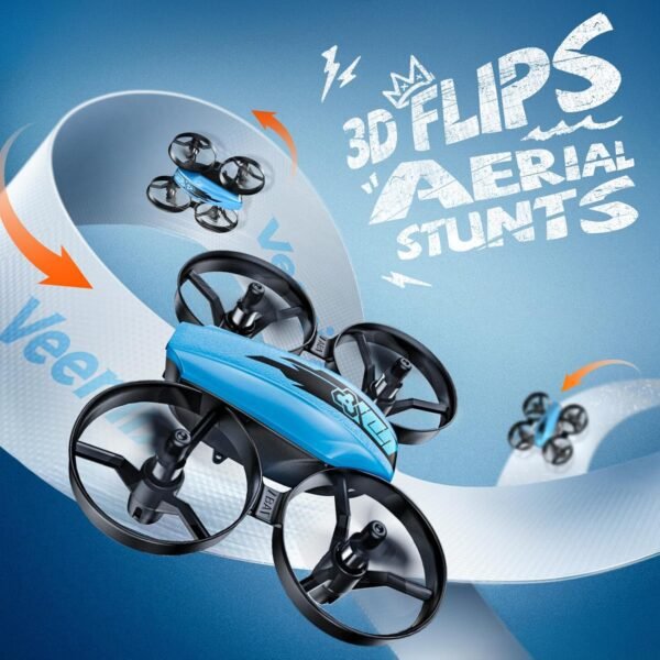 V995 Mini Drones for Kids 8-12 and Beginners,Indoor RC Quadcopter,Small Helicopter Plane with 3D Flips,360° Rotation,Circle Fly,Auto Hover,Headless Mode and 3 Batteries,Gift for Boys and Girls