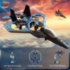 81YxrAc7dRL._AC_SL1500_.jpg BEZGAR RC Fighter Airplane丨F-22 Raptor Mini Drone Remote Control Jet Plane Stunt Drone for Adults & Kids Toy with Light Gift for Kids Beginner