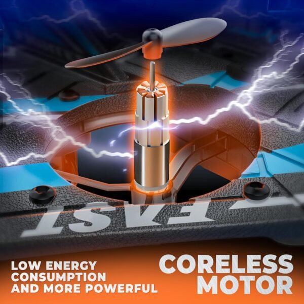 81dF7TzdzL._AC_SL1500_.jpg BEZGAR Drones for Kids | 2.4GHZ RC Plane, Remote Control Airplane, RC Helicopter, 360° Flip Fighter Jet Toy, Toys for ages 8-13 with Colorful LED Navigation Lights Blue