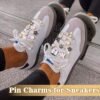 AIERSA Shoe Charms for Sneakers Socks, 106pcs Pearl Shoe Lac...
