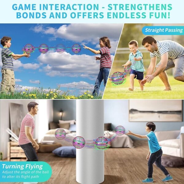 81mr3i6bXGL._AC_SL1500_.jpg 2025 AI Flying Orb Ball Toys, Hand Controlled Boomerang Hover Ball, Mini Drone Cosmic Globe Fidget Spinning Kids Adults Outdoor Fly Toy Christmas Birthday Gift for Boys Girls 6 7 8 9 10+ Year Old