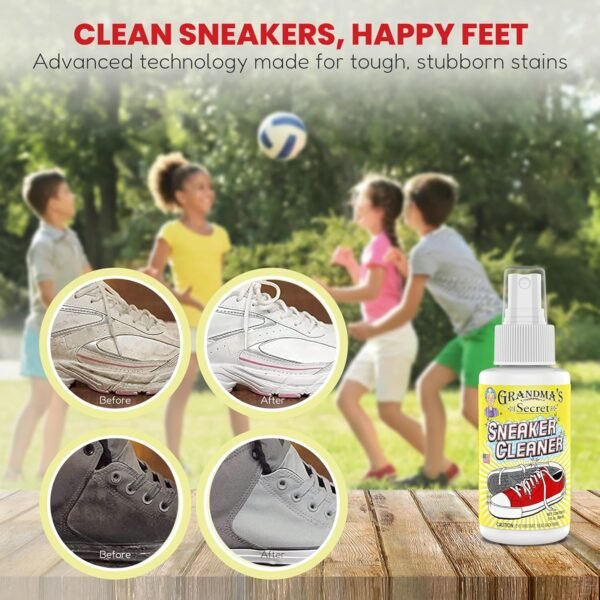 Grandma's Secret Sneaker Cleaner - Shoe Cleaner for Rubber, ...