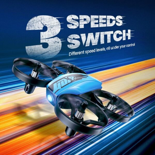 V995 Mini Drones for Kids 8-12 and Beginners,Indoor RC Quadcopter,Small Helicopter Plane with 3D Flips,360° Rotation,Circle Fly,Auto Hover,Headless Mode and 3 Batteries,Gift for Boys and Girls