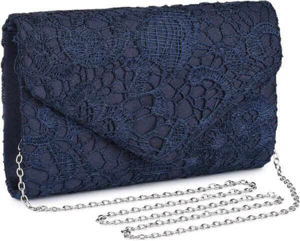 UBORSE Evening Bag Lace Clutch Purse for Women Formal Elegan...