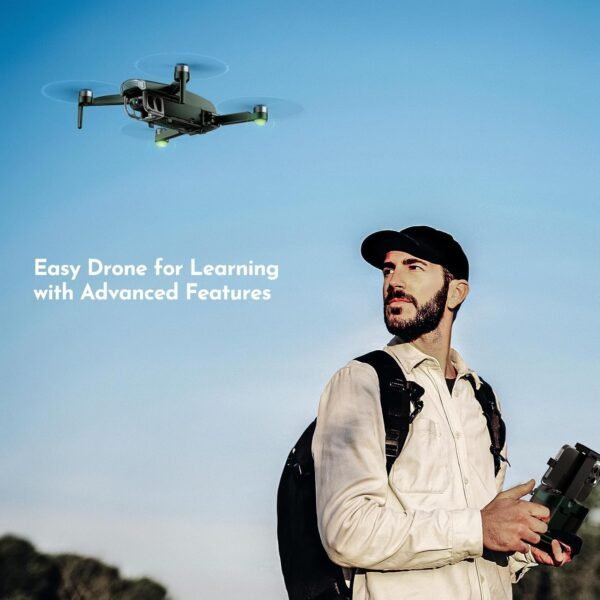 G11MINI SE Drones with Camera for Adults 4k/25fps or 2.7k/50fps Video, Drone 7000FT Transmission, Beginner Friendly, Under 249g No FAA Drone with 4K UHD Camera, 60mins Flight Time, GPS Auto Return, Brushless Motor