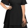 Pinup Fashion Women Graduation Dress Plus Size - Wedding Gue...