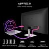 610sF5h12WL._AC_SL1500_.jpg 32 Inch 4K Smart Monitor with Google TV System UHD 3440x2560P Hey Google Voice Remote Netflix Licensed Dolby Audio HDR KVM Technology WiFi Bluetooth 65W PD Type C Fast Charger VESA Support