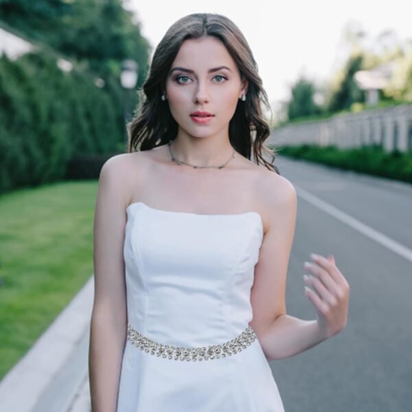 uxcell 2 Yards 3 Rows 3mm Rhinestone Chain, 9mm Bling Crysta...