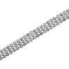 uxcell 2 Yards 3 Rows 3mm Rhinestone Chain, 9mm Bling Crysta...