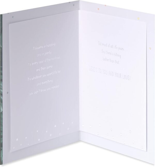 American Greetings Wedding Card (It Blooms)