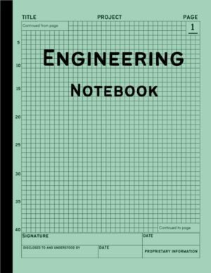 Engineering Notebook: 160+ Pages Grid Format, Engineer Lab Quadrille Graph Paper ,Math, Engineering Math Physics ,Space Science Technology, Graph ... Scientist, Designer (French Edition)