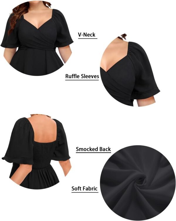 Pinup Fashion Women Graduation Dress Plus Size - Wedding Gue...