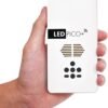 AAXA LED Pico+ MAX Mini Projector, 2.7 Hour Battery, DLP AAXA LED Pico+ MAX Mini Projector, 2.7 Hour Battery, DLP Native 1080P, Wireless Mirroring, Mini-HDMI, Media Player & Speakers, Bluetooth, Micro SD/USB, Pocket Size Portable Movie/Cookie Projector
