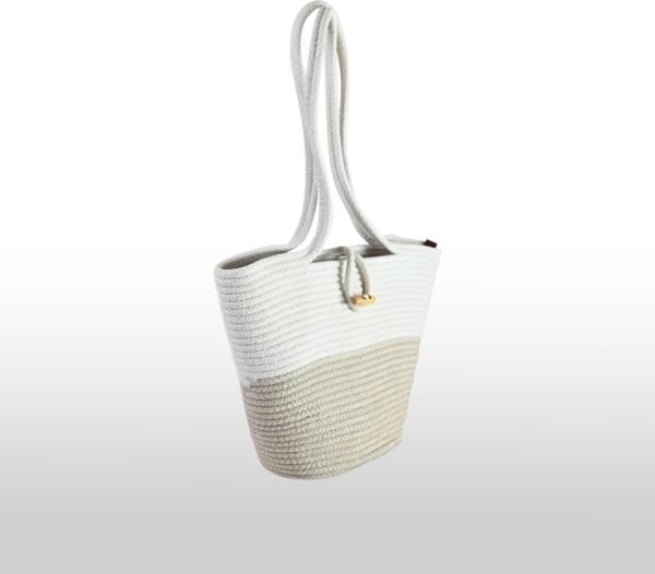 Shoulder and Hand Bag for Women, Handmade by Braided Cotton ...