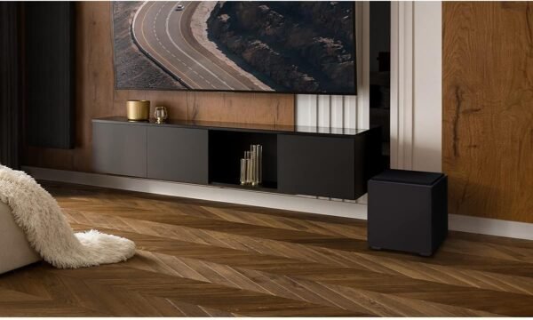 61hpjLAXEOS._AC_SL1200_.jpg Definitive Technology Descend DN8 8" Subwoofer (2021 Model) - Digitally Optimized for Movies & Music, New 3XR Architecture, 500W Peak Class D Amplifier & (2) Pressure-Coupled 8" Bass Radiators, Black