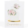 Wedding Card, Gold Foil Wedding Cards for Bride and Groom