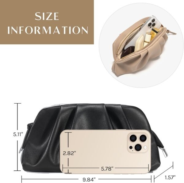 SWEETV Dressy Vegan Leather Clutch Purse for Women Formal, S...