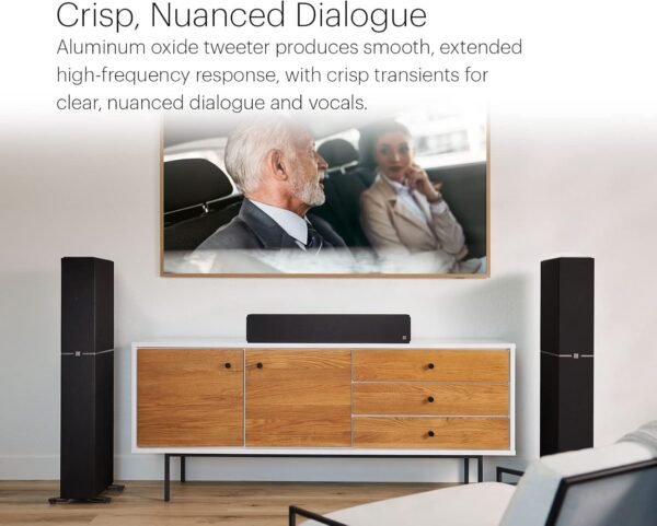 710KXW5uSIL._AC_SL1500_.jpg Definitive Technology Dymension DM20 Slim Center Channel Speaker, 5-Driver Array - (4) 4" Midrange Woofers & (1) 1" Tweeter, for Dymension Series Home Speakers, Immersive Home Theater Audio, Black