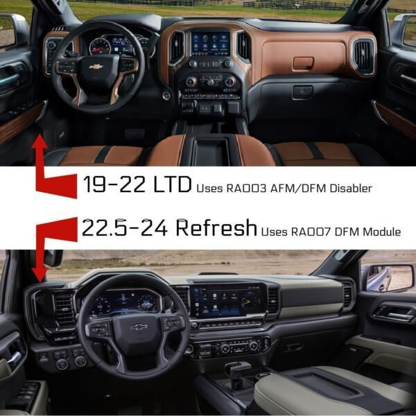 Range Technology RA007 DFM Module Compatible with GM Refresh V8 Trucks and SUV